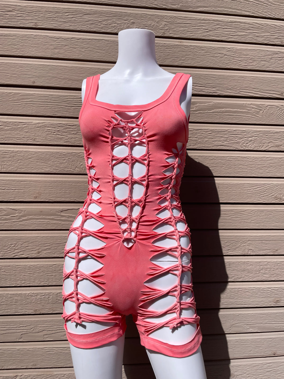Rosequartz Short Flowsuit (READY TO SHIP)
