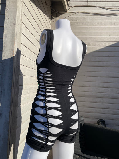 Glass Bead Short Flowsuit (MADE TO ORDER)