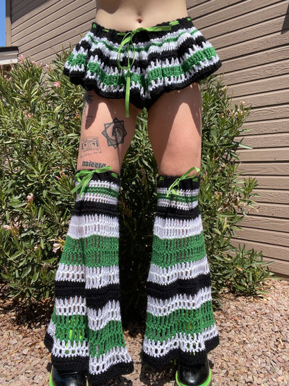 Green Crochet Set (READY TO SHIP)