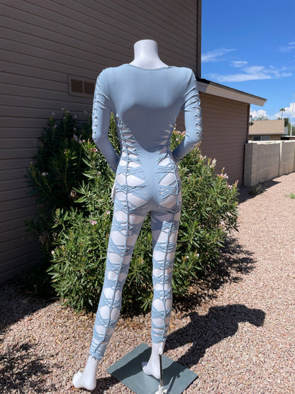 Light Blue Flowsuit (MADE TO ORDER)