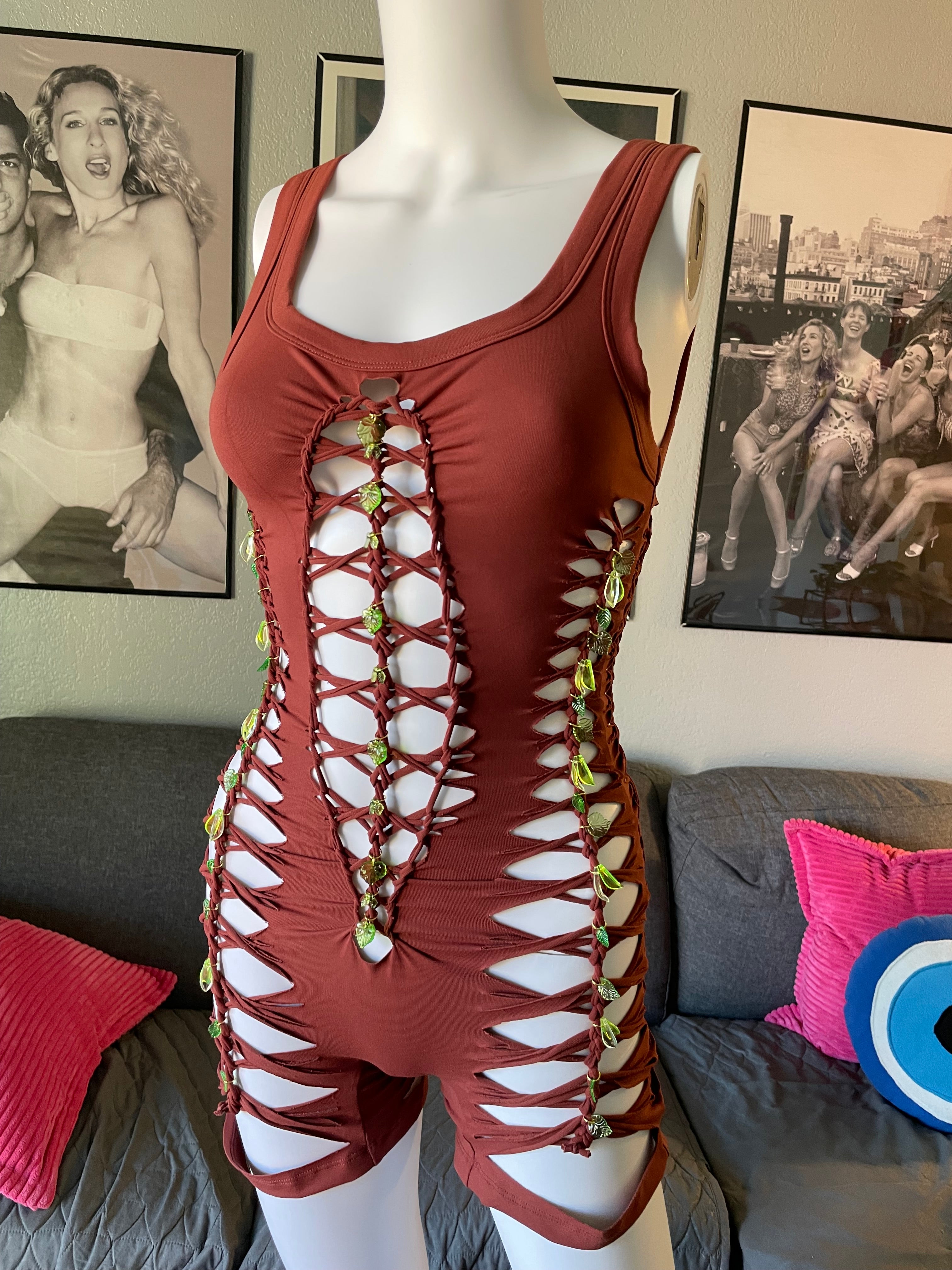 Forest Fairy Flowsuit (READY TO SHIP)