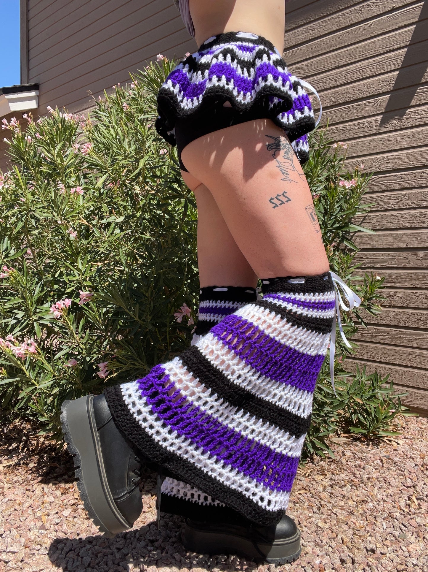 Purple Crochet Set (READY TO SHIP)