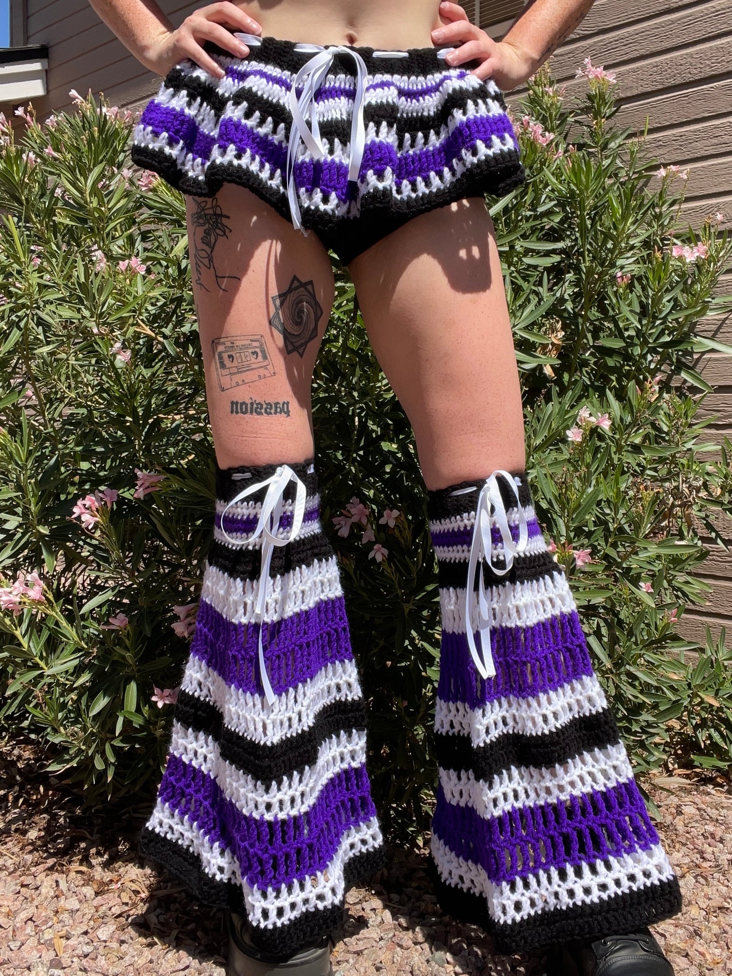Purple Crochet Set (READY TO SHIP)
