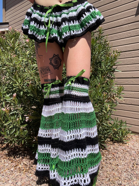 Green Crochet Set (READY TO SHIP)