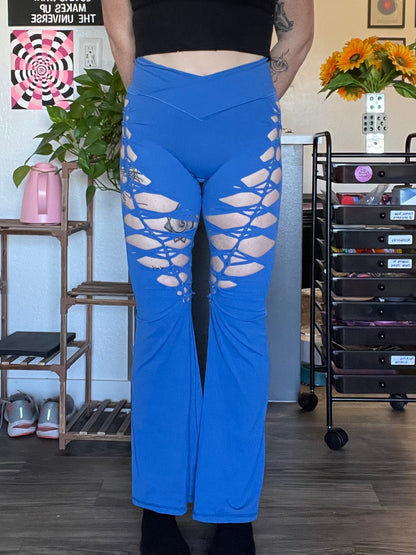 Blue Luna Flared Yoga Pants (MADE TO ORDER)
