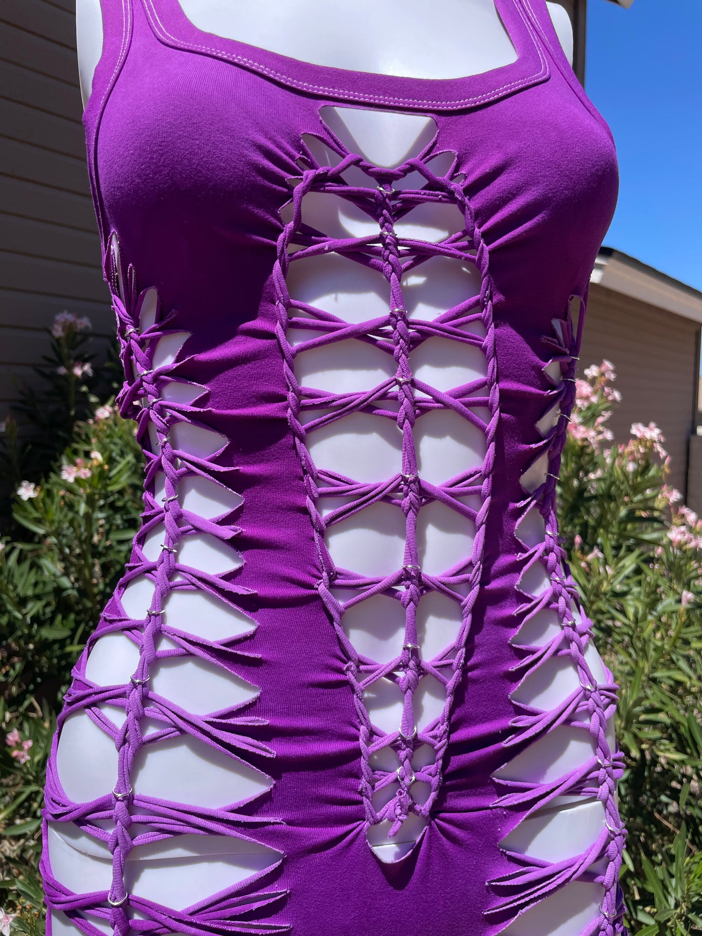 Purple Short Flowsuit (READY TO SHIP)