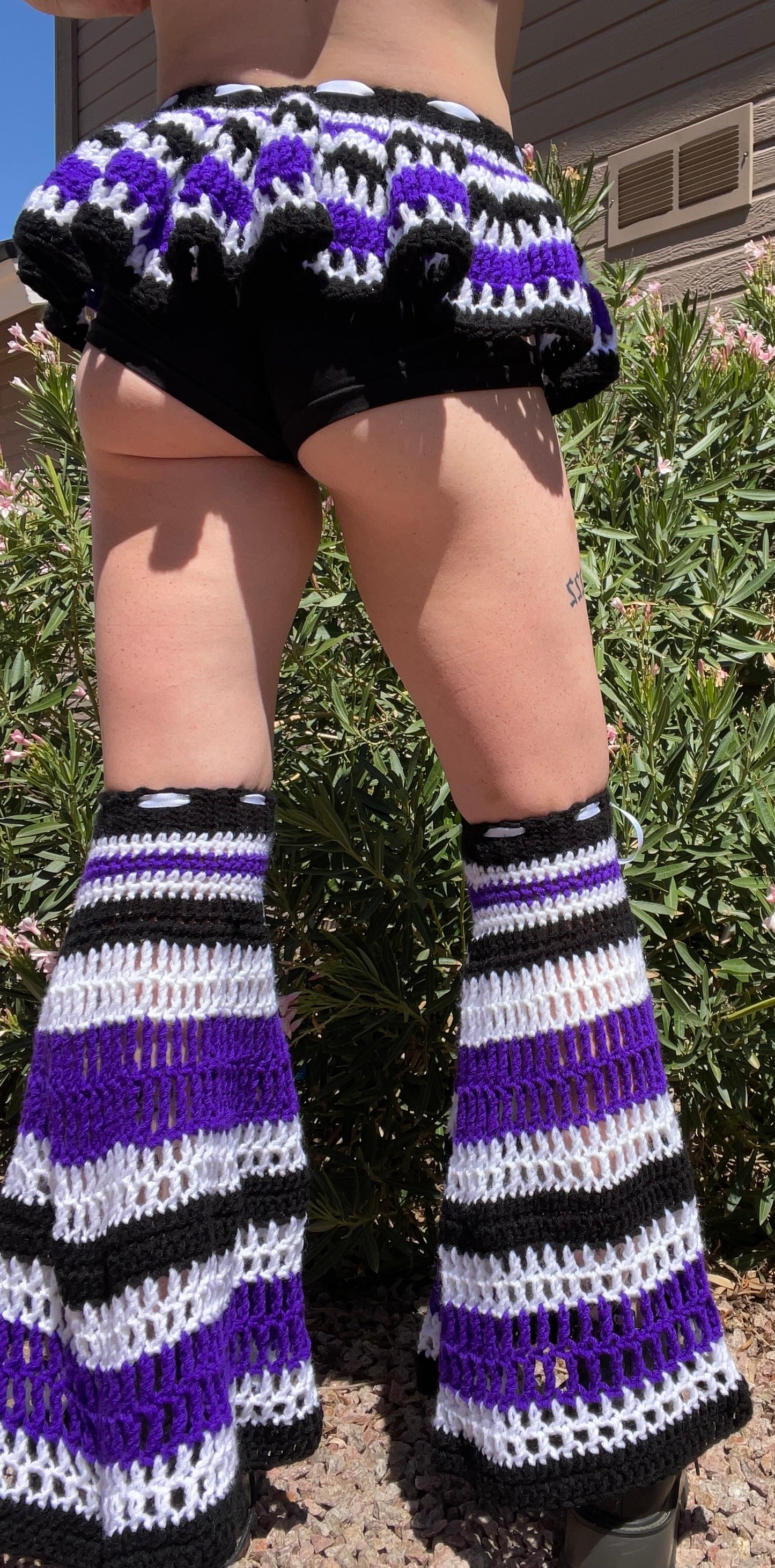 Purple Crochet Set (READY TO SHIP)